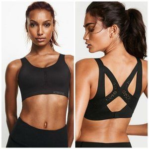 Victoria's Secret Angel Max Sports Bra Black 32DD